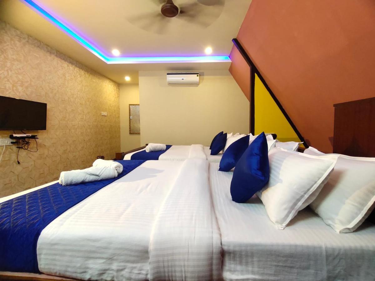 Pv Cottages Serenity Beach Pondicherry Eksteriør bilde