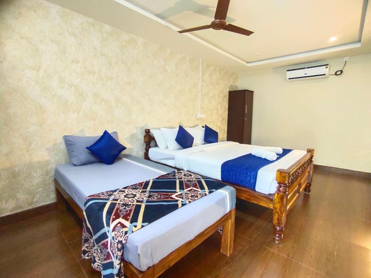 Pv Cottages Serenity Beach Pondicherry Eksteriør bilde