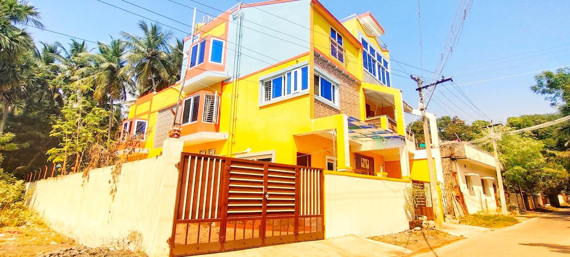 Pv Cottages Serenity Beach Pondicherry Eksteriør bilde